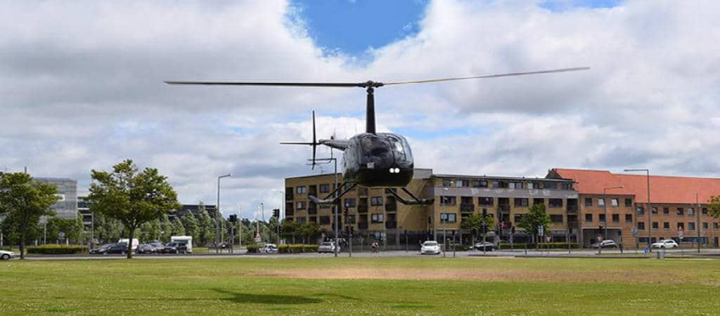 Giv den fede helikopter rundflyvning i gave