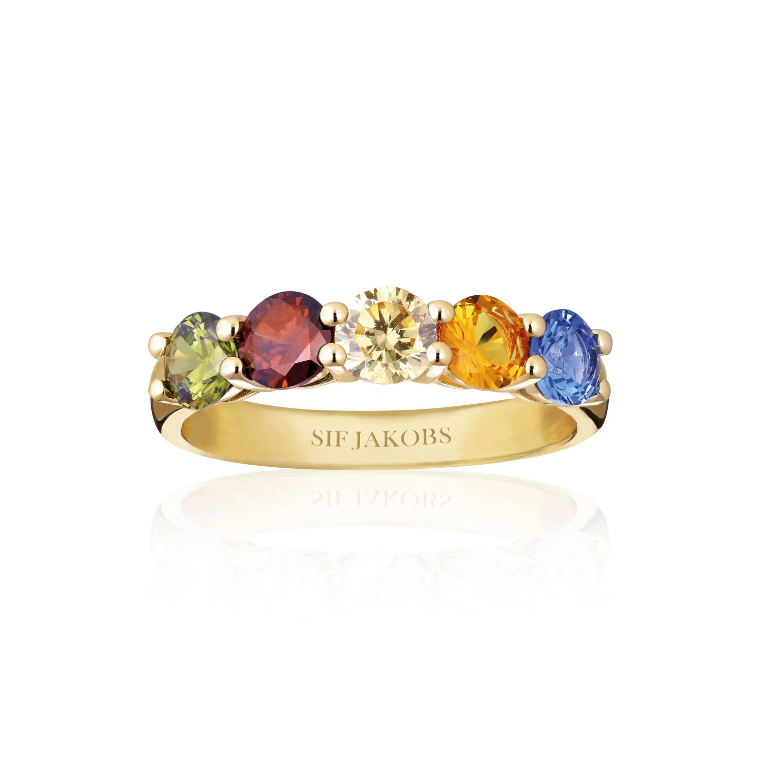 Belluno 18 karat forgyldt ring