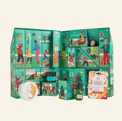 buy the exclusive BodyShop Christmas calendar for the wife