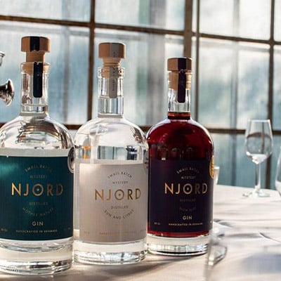 Ginsmagning på Njord Gin Distillery